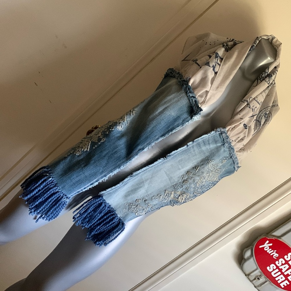 Neck scarf- up cycled
